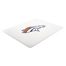 Deflecto Denver Broncos SuperMat 45" x 53" Rectangle Medium Pile Chair Mat (NFL14242DENCOM)