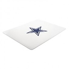 Deflecto Dallas Cowboys EconoMat® 45" x 53" Rectangle Hard Floor Chair Mat (NFL21242DALCOM)