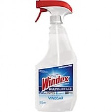 Windex Multi-Surface Vinegar Spray, Ready-To-Use Spray, 0.18 gal (23 fl oz), Fresh Clean Scent, 1 Each, Clear