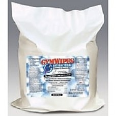 GymWipes® Antibacterial Disinfectant Wipes, 700 Sheet Refill Roll, Case of 4