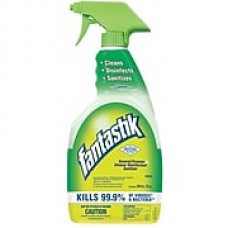 Fantastik® All-Purpose Cleaner, Pleasant Scent, 32 Oz. Spray Bottle, 12/carton