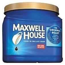 Maxwell House Coffee, Ground, Original Roast, 30.6 Oz Canister, 6/CT