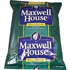 Maxwell House® Special Delivery Decaf Coffee, Medium Roast, Decaffeinated, 1.3 oz. Filter Packs, 42/Carton (885900)