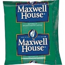 Maxwell House® Original Roast Decaf Coffee, Medium Roast, Decaffeinated, 1.1 oz. Packs, 42/Carton (390390)