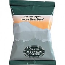 Green Mountain Coffee® Organic House Blend Decaf Coffee Packs, 2.5 oz., 50/Ct