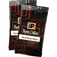 Peet's® Coffee, Decaf House Blend, Portion Pack, 2.5-oz., 18/Box