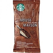 Starbucks® House Blend Ground Coffee, Regular, 2.5 oz., 18 Packets