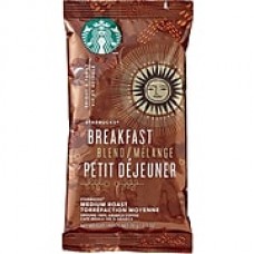 Starbucks® Breakfast Blend Ground Coffee, Regular, 2.5 oz., 18 Packets