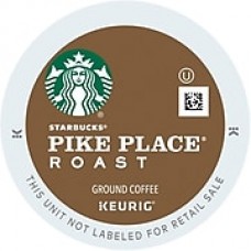 Keurig® K-Cup® Starbucks® Pike Place® Roast Coffee, Regular, Medium Roast, 24/Pack