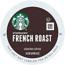 Starbucks® French Roast Coffee, Keurig® K-Cup® Pods, Dark Roast, 24/Box (9737)