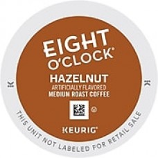 Eight O'Clock® Hazelnut Coffee, Keurig® K-Cup® Pods, Medium Roast, 24/Box (6406)