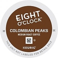 Eight O'Clock® Colombian Peaks Coffee, Keurig® K-Cup® Pods, Medium Roast, 24/Box (6407)