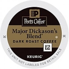 Peet's Coffee® Major Dickinson's Blend Coffee, Keurig® K-Cup® Pods, Dark Roast, 22/Box (6547)