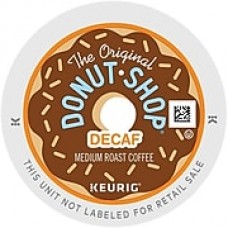 Donut Shop® Decaf Coffee, Keurig® K-Cup® Pods, Medium Roast, Decaffeinated, 22/Box (DIE60224101)