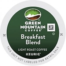 Green Mountain® Breakfast Blend Coffee, Keurig® K-Cup® Pods, Light Roast, 24/Box (6520)