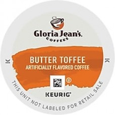 Gloria Jean's® Butter Toffee Coffee, Keurig® K-Cup® Pods, Medium Roast, 24/Box (KCC60051012)