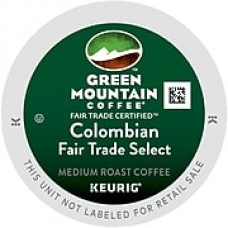 Green Mountain® Colombian Fair Trade Select Coffee, Keurig® K-Cup® Pods, Medium Roast, 24/Box (6003)