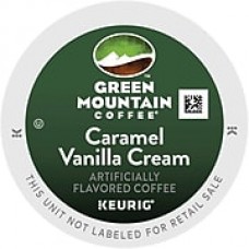 Green Mountain® Caramel Vanilla Cream Coffee, Keurig® K-Cup® Pods, 24/Box (6700)