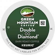 Green Mountain® Double Black Diamond Coffee, Keurig® K-Cup® Pods, Dark Roast, 24/Box (GMT4066)