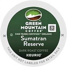 Green Mountain® Sumatran Reserve Coffee, Keurig® K-Cup® Pods, Dark Roast, 24/Box (4060)