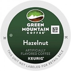 Green Mountain® Hazelnut Coffee, Keurig® K-Cup® Pods, Light Roast, 24/Box (6792)