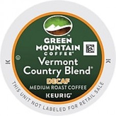 Green Mountain® Vermont Country Blend Decaf Coffee, Keurig® K-Cup® Pods, Medium Roast, Decaffeinated, 24/Box (7602)