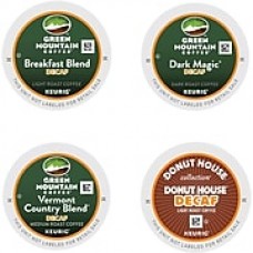 Green Mountain® Decaf Coffee Variety Pack, Keurig® K-Cup® Pods, Decaffeinated, 22/Box (6503)