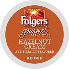 Folgers® Hazelnut Cream Coffee, Keurig® K-Cup® Pods, Medium Roast, 24/Box (20162)