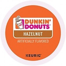 Dunkin' Donuts® Hazelnut Coffee, Keurig® K-Cup® Pods, Medium Roast, 24/Box (400848)