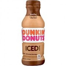 Dunkin' Donuts Iced Mocha Coffee, 13.7oz., 12 Count