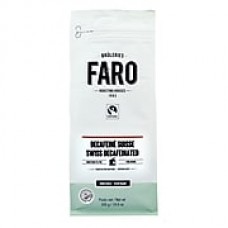 Faro Swiss Decaffeinated Filter Grind Coffee, High Quality Medium Roast Organic And Fair Trade Coffee, 10 oz.