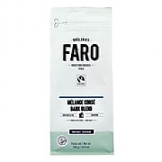 Faro Dark Blend Filter Grind Coffee (10oz) Dark Roast Organic And Fair Trade 100% Arabica Coffee With Rich Character (P-30802)