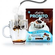 FUERTE® Pronto® Americano™ Drip Bag Organic Arabica Coffee, House Blend, Pack of 36 (PAH-92B)