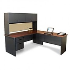 Marvel® Pronto® 72" x 78" Laminate Desk W/Return; Beryl