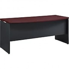 Altra Pursuit Executive Desk, Cherry/Gray