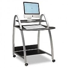 Mayline® 37" x 31 1/2" Eastwinds Arch Laminated Computer Cart, Anthracite