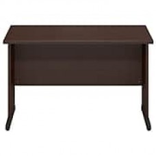 Bush Business Westfield Elite 48W x 24D C-Leg Desk, Mocha Cherry, Installed