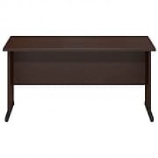 Bush Business Westfield Elite 60W x 24D C-Leg Desk, Mocha Cherry, Installed