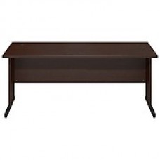 Bush Business Westfield Elite 72W x 30D C Leg Desk, Mocha Cherry, Installed