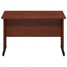 Bush Business Furniture Westfield Elite 48W x 24D C Leg Desk, Hansen Cherry, Installed (WC24549FA)