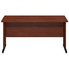 Bush Business Furniture Westfield Elite 60W x 24D C Leg Desk, Hansen Cherry, Installed (WC24563FA)