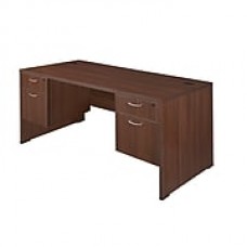 Regency Sandia Desk with Peds, Java