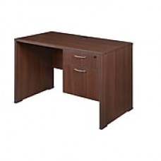 Regency Sandia Desk with Box File Ped, Java