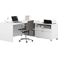 Pro-Linea L-Desk in White