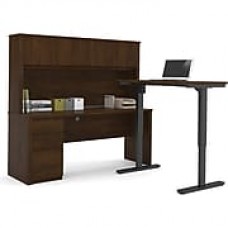 bestar Standard Sit & Stand Desk, Brown (99886-69)