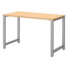 Bush Business Furniture 400 Series 48"W x 24"D Table Desk, Natural Maple (400S146AC)