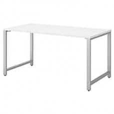 Bush Business Furniture 400 Series 60"W x 30"D Table Desk, White (400S144WH)