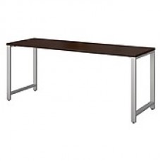 Bush Business Furniture 400 Series 72W x 24D Table Desk, Mocha Cherry (400S148MR)