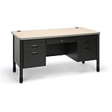 OFM Teacher's Desk, Maple/Gray (66360-MPL)