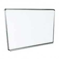 Luxor® 48" x 36" Wall Mounted Whiteboard; Aluminum Frame